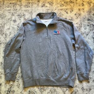 Sport-Tek Gray Zip-Up Sweater Men’s Large